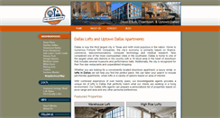 Desktop Screenshot of dallastxlofts.com